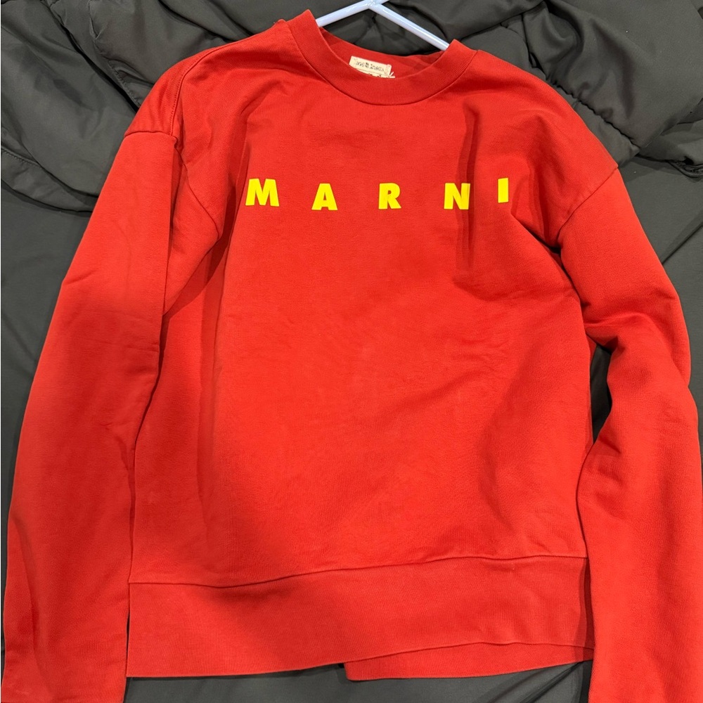 Marni Vibrant Red Pullover